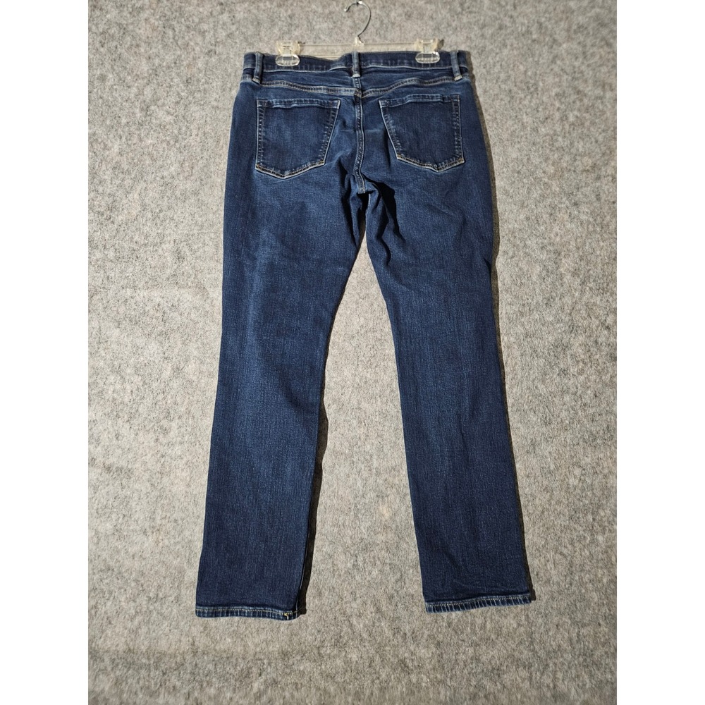 Flint and Tinder Jeans Women 32x30 Blue Slim Fit Candiani Denim - Picture 2 of 9